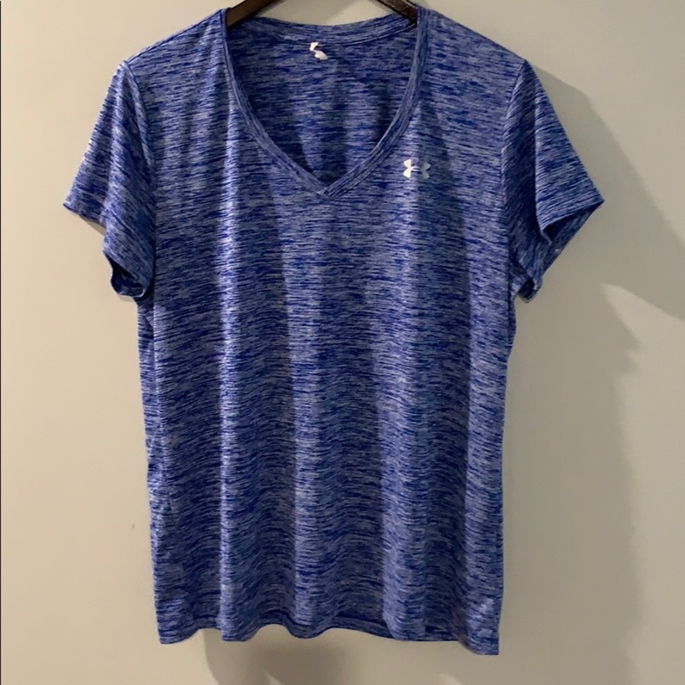 Under Armour blue shirt